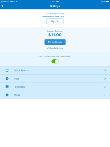 WASH Mobile Pay screenshot 4