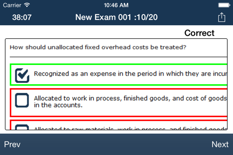 CPA FAR Exam Online screenshot 4