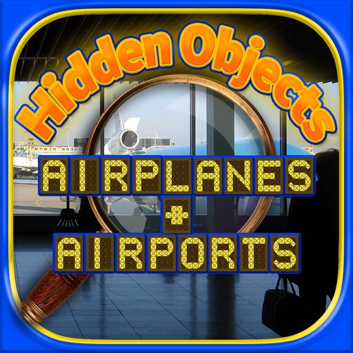 Hidden Objects Airplanes & Airports Object Time