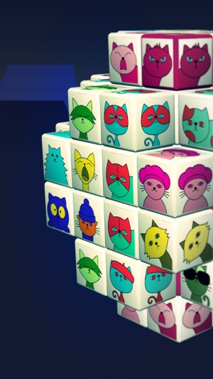 Angry Cat Mahjong Puzzle Game