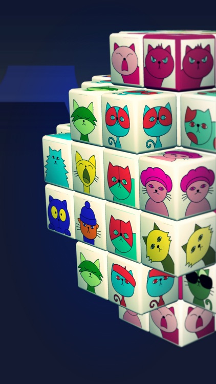 Angry Cat Mahjong Puzzle Game
