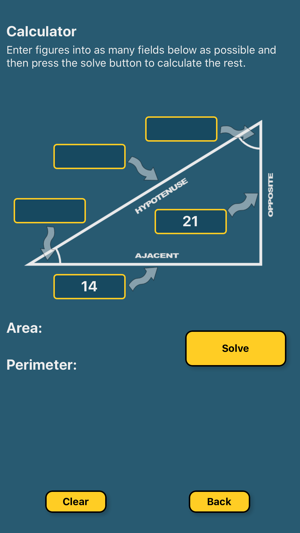 Triangle Calculator 90° angle(圖2)-速報App