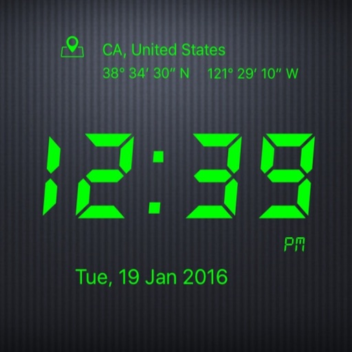 Ticking Digital Clock