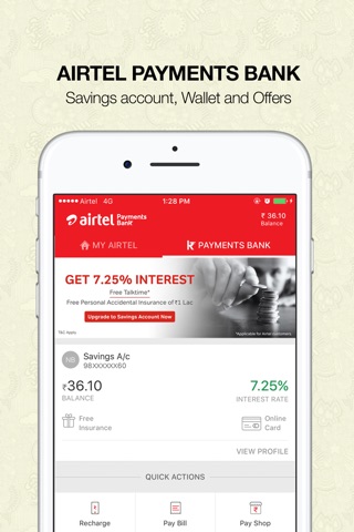 Airtel Thanks – Recharge & UPI screenshot 2