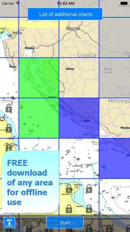 Aqua Map Croatia, Nautical GPS screenshot-4