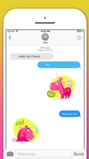 Unicorn Amazing  Stickers(圖5)-速報App