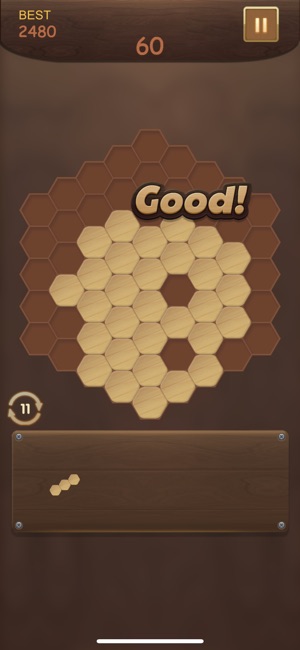 Wooden Hexagon: Dark Theme(圖4)-速報App