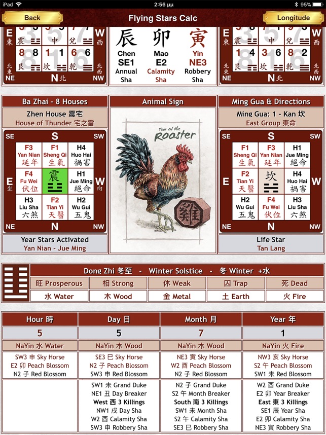 Feng Shui Calc Professional HD(圖2)-速報App