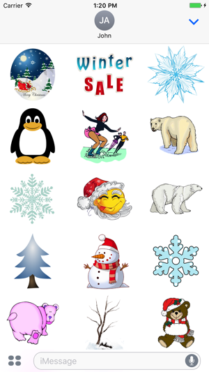 Fun Winter Season Stickers(圖2)-速報App