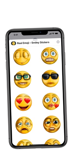 Real Emoji – Smiley Stickers(圖5)-速報App