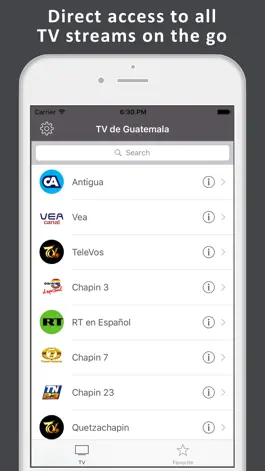 Game screenshot TV de Guatemala: televisión HD mod apk