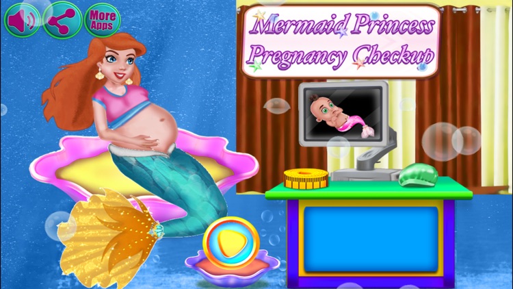 Mermaid Pregnancy Checkup Care