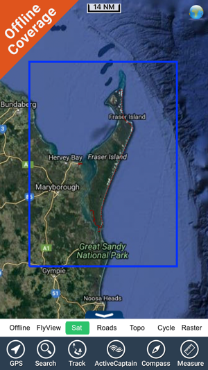 Fraser Island NP -GPS and outdoor map with guide(圖5)-速報App