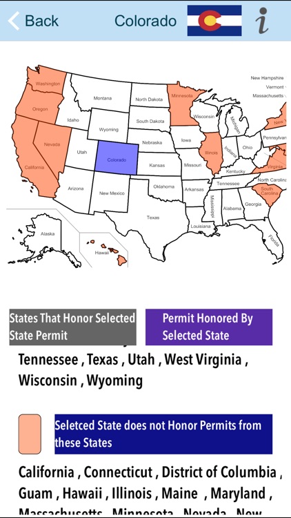 Fifty-50 States CCW Rules 2017