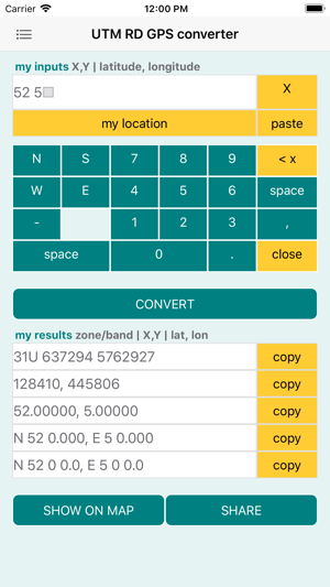 UTM RD GPS coords converter(圖4)-速報App