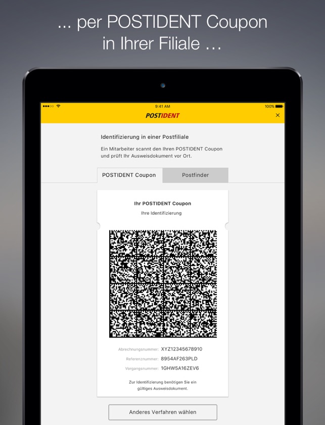 Postident Coupon Ausdrucken