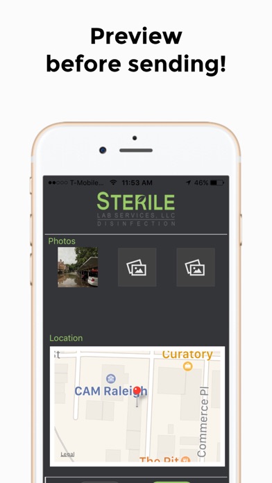 Sterile Lab Services ER App screenshot 4