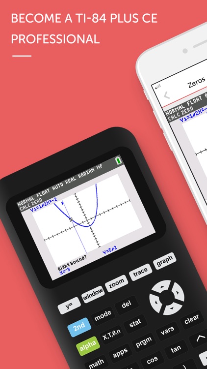 TI84 CE Graph Calculator Man.