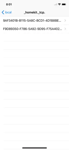 Capture 3 Discovery - DNS-SD Browser iphone