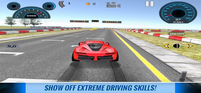 Racing Car Speed Test