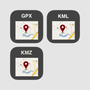 GPS file Extension(GPX, KML, KMZ) Converter and Viewer