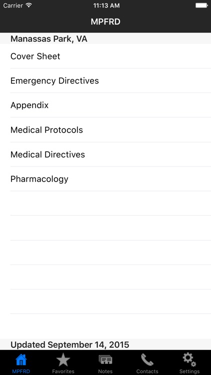 MPFRD EMS Protocols