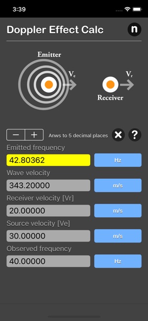 Doppler Effect Calculator(圖5)-速報App