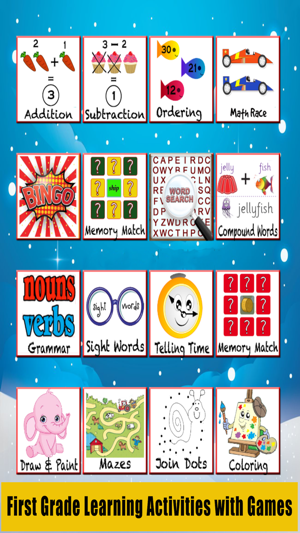 Grade 1 Learning Math, Phonics(圖1)-速報App