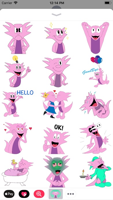 Sparky The Newt Stickers screenshot 2