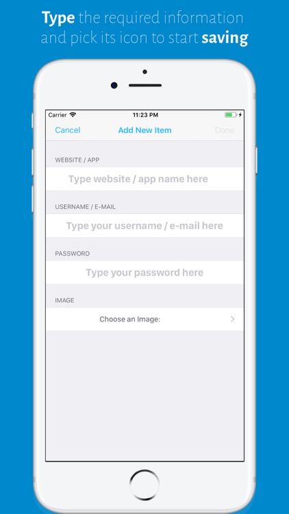 iTouch - Password Manager screenshot-4