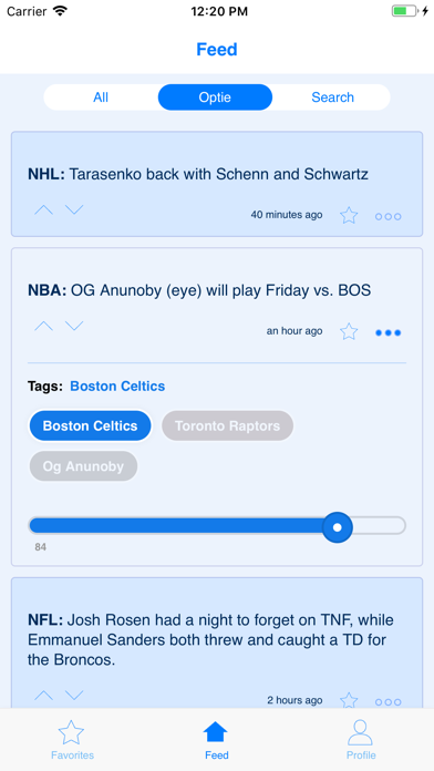 Optie Notifications screenshot 3