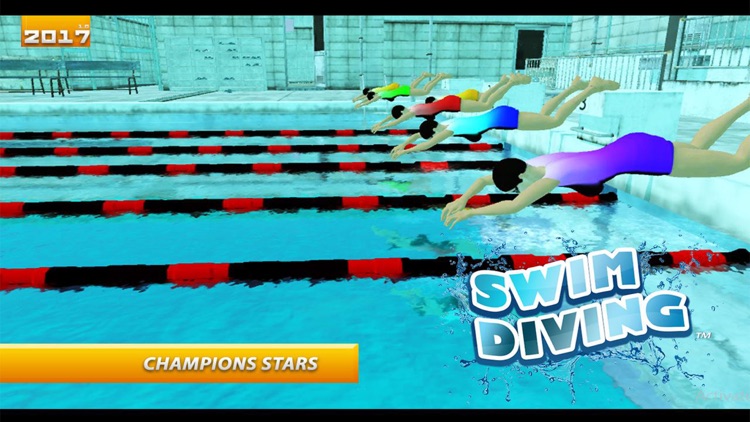 2017 Gymnastics Swim Diving 3D screenshot-3