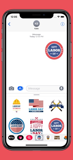 Labor Day - USA stickers(圖5)-速報App