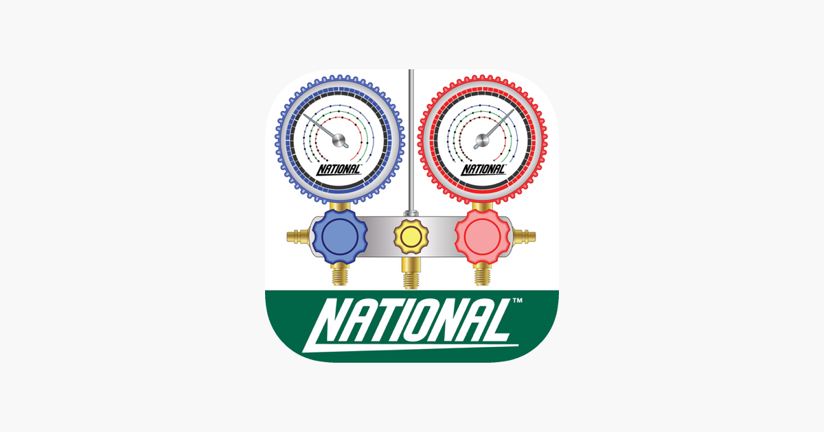 National Refrigerants Pt Chart