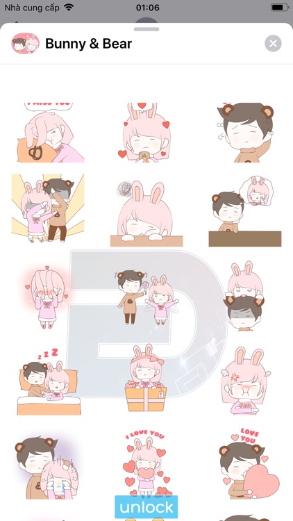 Bunny & Bear Stickers