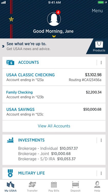 USAA Mobile screenshot-0