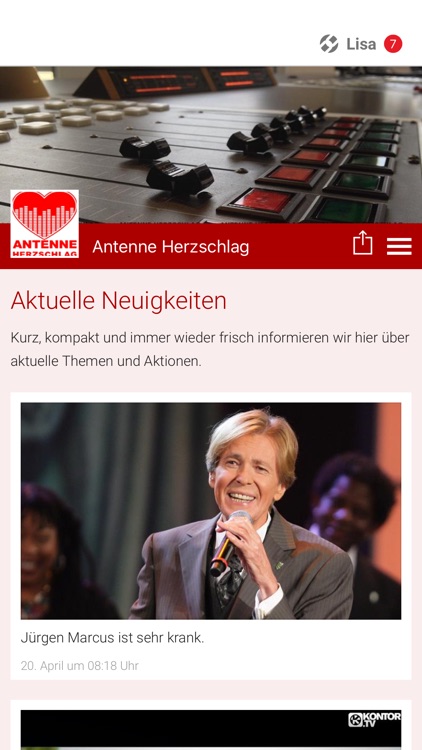 Antenne Herzschlag