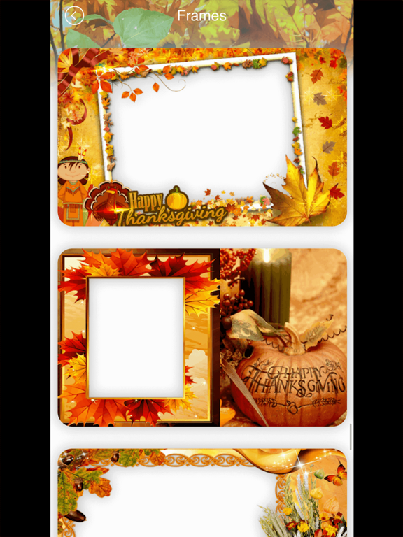 Thanksgiving Photo Frames screenshot 4