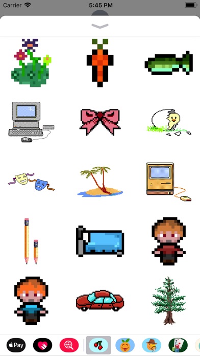 8Bit Pixel Video Game Stickers screenshot 3