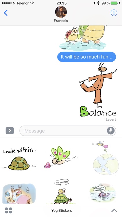 Sketches in Stillness Stickers