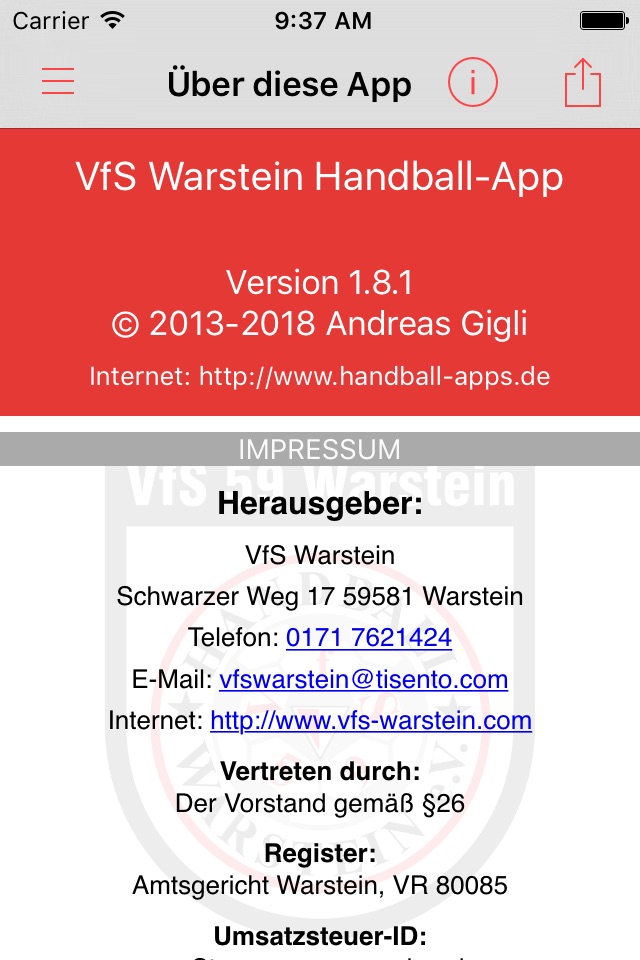 VfS 59 Warstein screenshot 4