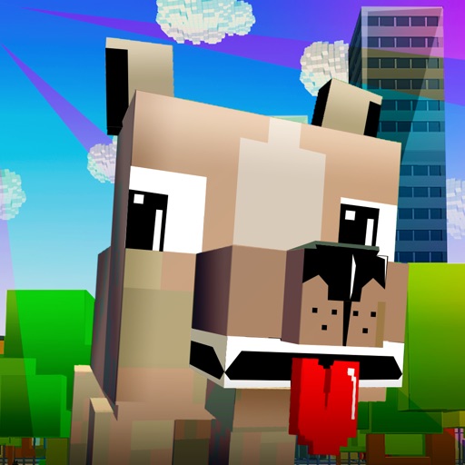 My Virtual Blocky Dog 3D icon