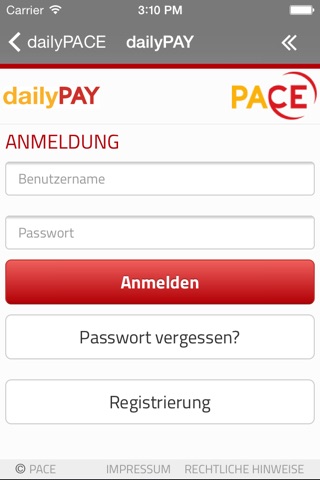 dailyPACE screenshot 2