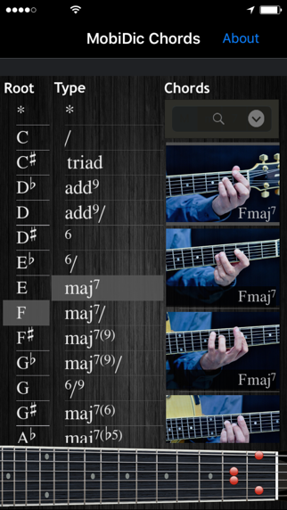 MobiDic - Guitar Chords Screenshots