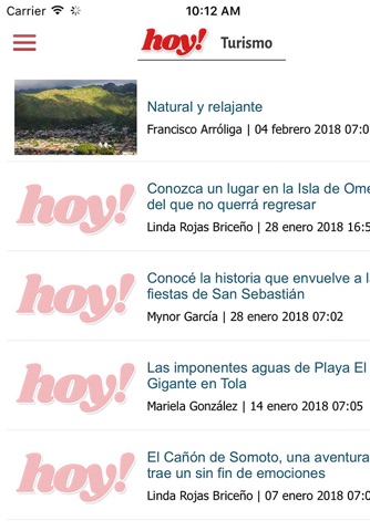 Periódico HOY Nicaragua screenshot 2