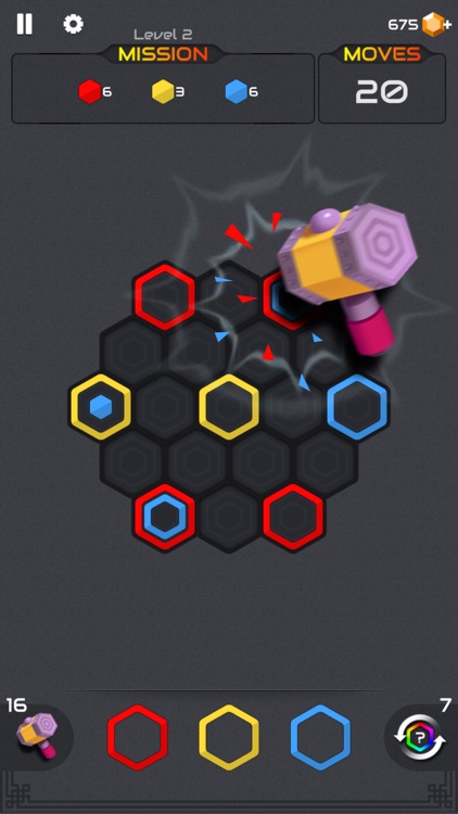 Zombie Blast : Puzzle Hexa screenshot-4