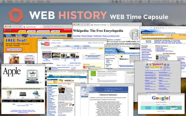 Web History - WEB Time Capsule(圖1)-速報App