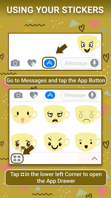 Coffee Cup : Animated Stickers