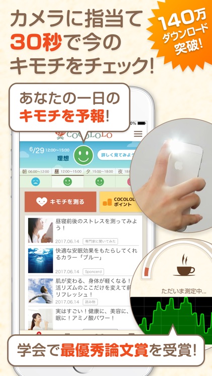 COCOLOLO-カメラでストレスチェック&AIキモチ予報-