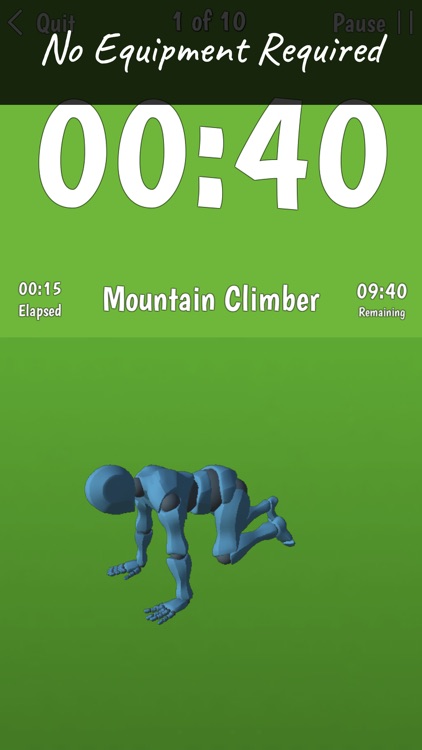 Quick Workouts - No equipment